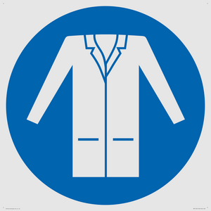 Custom Mandatory: Wear a lab coat